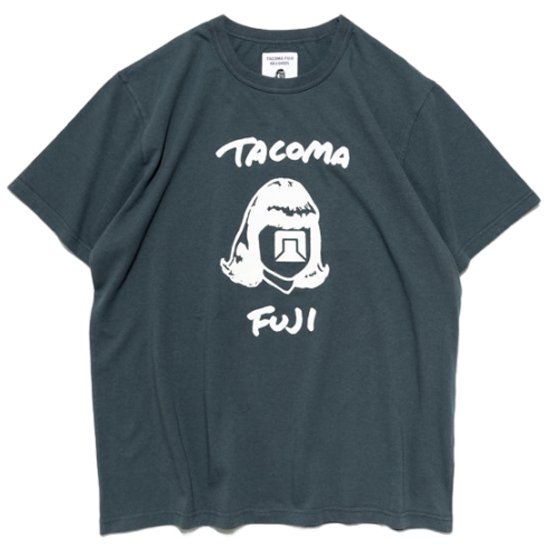TACOMA FUJI RECORDS タコマフジレコード｜TACOMA FUJI HANDWRITING LOGO Tee ‘24  (ネイビー)(プリントTシャツ)