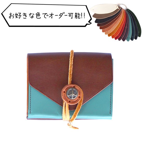 KUBIKI LEATHER ӥ쥶ڼBELLOWS SHORT WALLET (Х 硼ȥå)