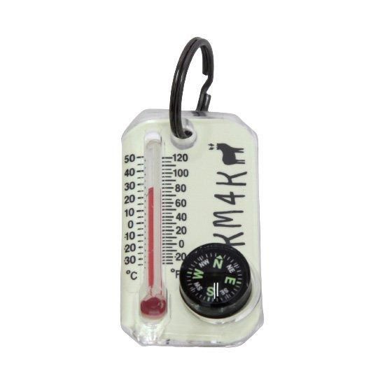 KM4K カモシカ】KM4K COMPASS (蓄光)(温度計 コンパス)