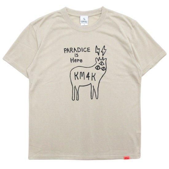 カモシカさま専用 KM4K カモシカ】OG T's LOGO (サンド)(化繊Tシャツ 吸水速乾)