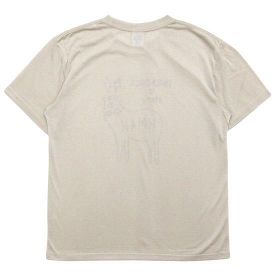 カモシカさま専用 KM4K カモシカ】OG T's LOGO (サンド)(化繊Tシャツ 吸水速乾)