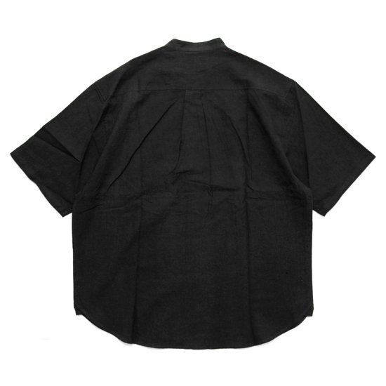 A HOPE HEMP ۡץإסNo collar S/S Shirts (֥å)(Ρ顼)2ܤβ