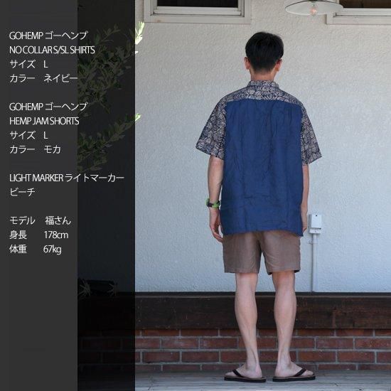新品 GOHEMP デニムシャツ ヘンプコットン 長袖 М 日本製 GOHEMP
