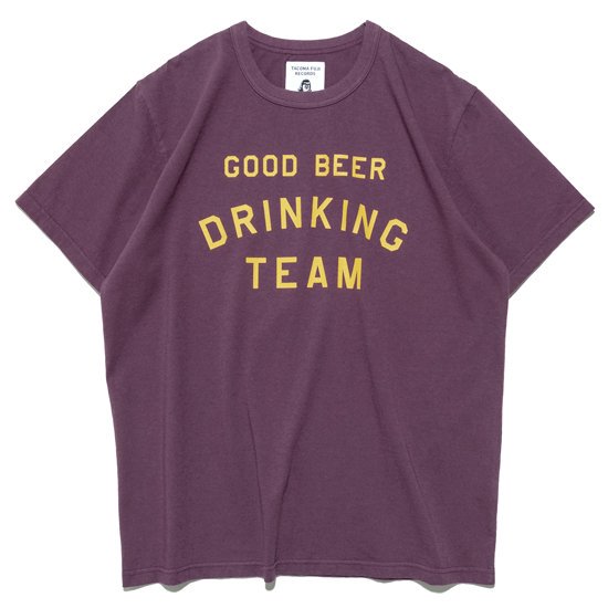 TACOMA FUJI RECORDS タコマフジレコード｜GOOD BEER DRINKING TEAM (グレープ)(プリントTシャツ)