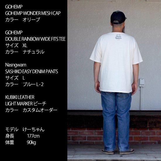 ナスングワム SUNRISE VINTAGE DENIM PANTS Kaptain Sunshine 5P Zipper Front Denim Pants Indigo Vintage