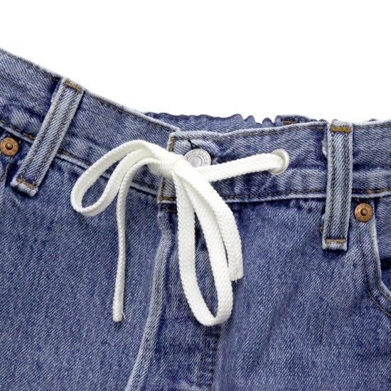 Nasngwam ナスングワム｜SASHIKO EASY DENIM PANTS (ブルー M-1
