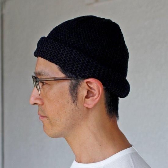 NO BRAND ノーブランド｜MESH BEANIE (ブラック)(メッシュ