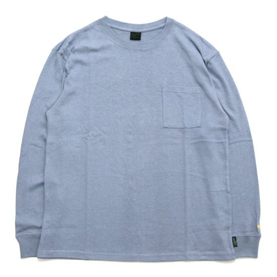 GOHEMP إס10oz JERSEY LOW POCKET TEE 24 (饤ȥ֥롼쥤)(ΥTEE)