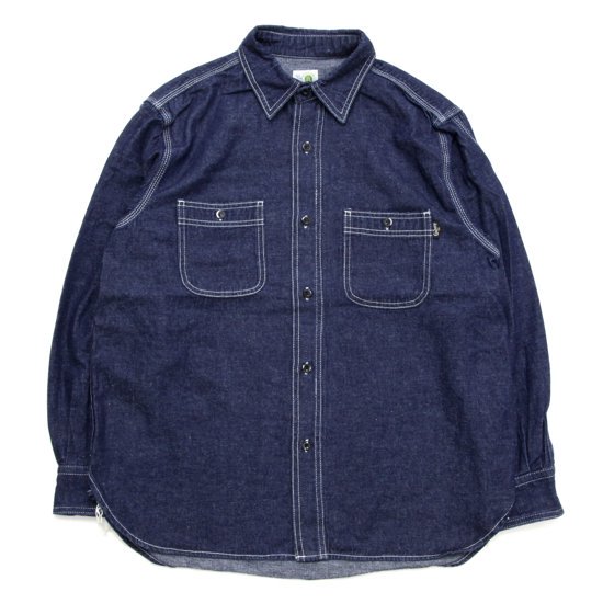 GOHEMP إסDENIM WORK ON SHIRTS (󥦥å)(Υإץåȥǥ˥ॷ)