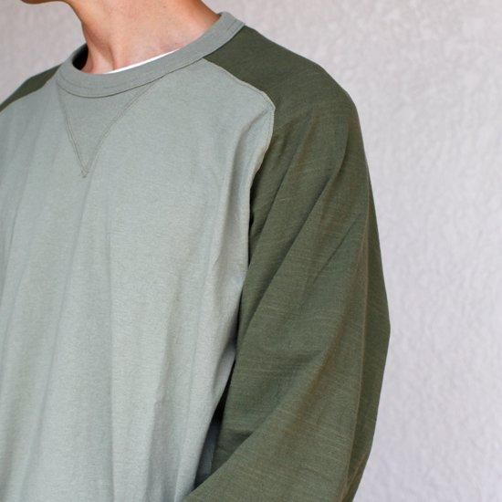 IMPRESTORE｜FREEDOM L/S TEE (オリーブ)(動きやすく快適な