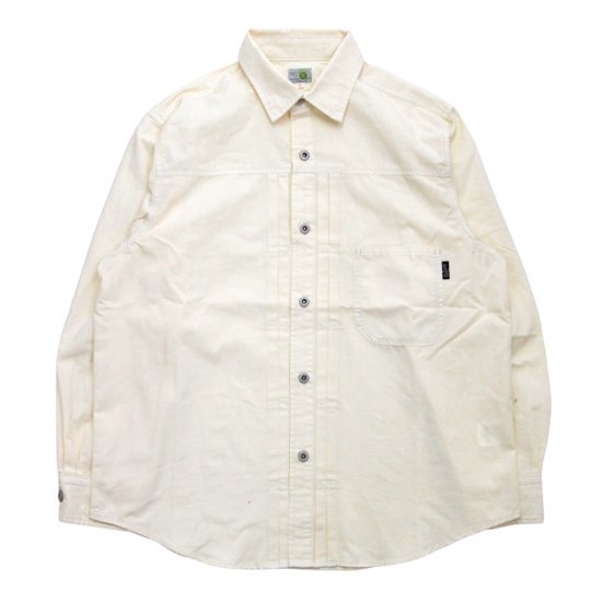 GOHEMP إסWEATHER PLEATS WORK SHIRTS (ʥ)(Υ)