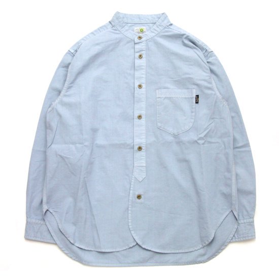 GOHEMP إסWEATHER NO COLLAR BASIC SHIRTS (ڡ֥롼쥤)(ΥΡ顼)