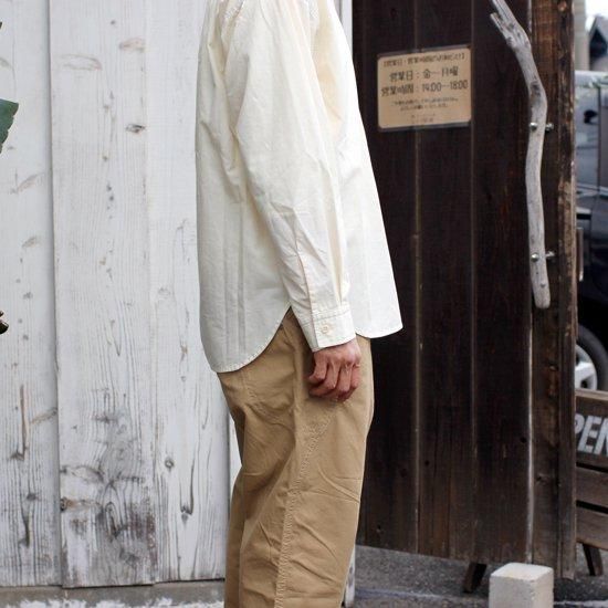 GOHEMP ゴーヘンプ NO COLLAR BASIC SHIRTS GOHEMP ゴーヘンプ- NO COLLAR BASIC SHIRTS - the LOCAL STORE