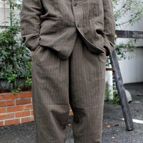 GOHEMP ゴーヘンプ｜HEAVY DOBBY GREEN HILL PANTS (ネイビー