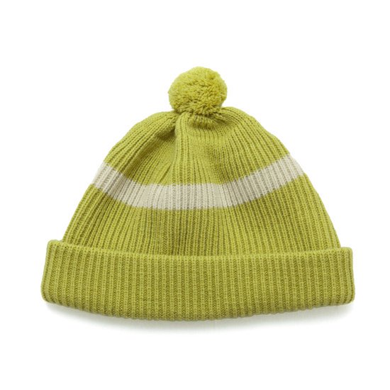 ROTOTO ȥȡSTRIPE POMPOM BEANIE (ԥ)(ݥݥդӡˡ)