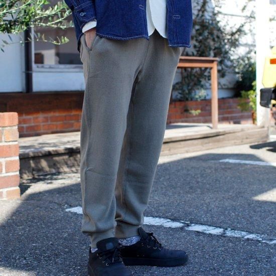 GOHEMP ゴーヘンプ｜SLIM RIB SWEAT PANTS (オレンジラスト