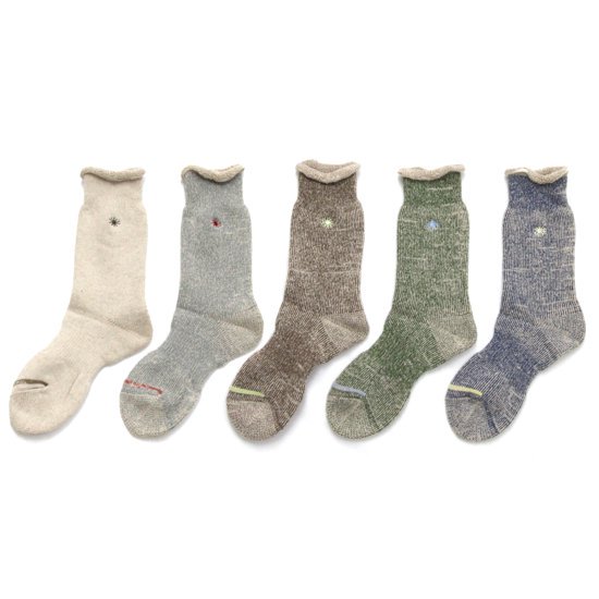 GOHEMP إסLOW GAUGE PILE CREW SOCKS 24 (ߤ΢ѥ륽å)