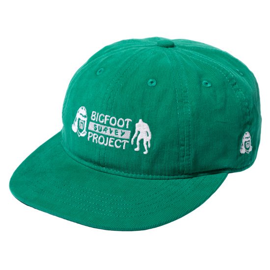 TACOMA FUJI RECORDS タコマフジレコード｜BIGFOOT SURVEY PROJECT LOGO CAP (グリーン)(キャップ)