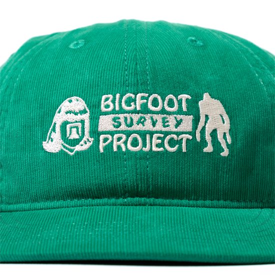 TACOMA FUJI RECORDS タコマフジレコード｜BIGFOOT SURVEY PROJECT LOGO CAP (グリーン)(キャップ)