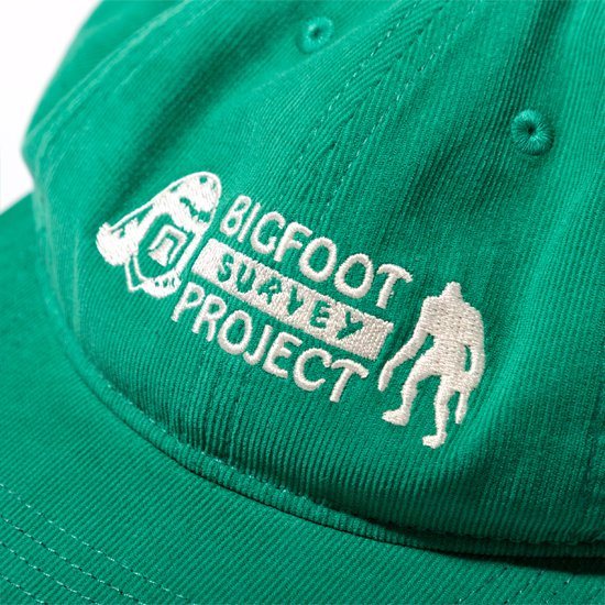 TACOMA FUJI RECORDS タコマフジレコード｜BIGFOOT SURVEY PROJECT LOGO CAP (グリーン)(キャップ)