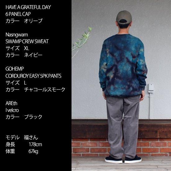 GOHEMP ゴーヘンプ｜CORDUROY EASY 5PK PANTS (ライトオリーブ