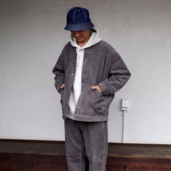 GOHEMP ゴーヘンプ｜CORDUROY 3 TACK G-JAN (ライトオリーブ