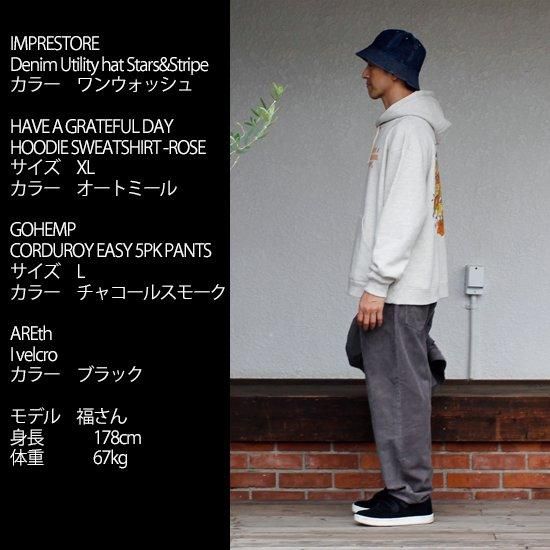 IMPRESTORE｜Denim Utility hat Stars&Stripe (ユーズド