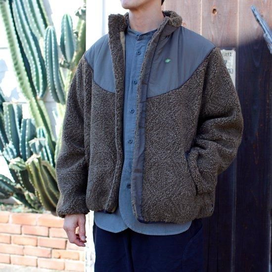 GOHEMP ゴーヘンプ｜BOGOLAN BOA MONGOLIAN JACKET (オリーブ
