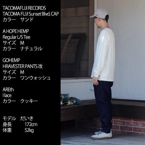 A HOPE HEMP アホープヘンプ｜Regular L/S Tee (ミッドナイト