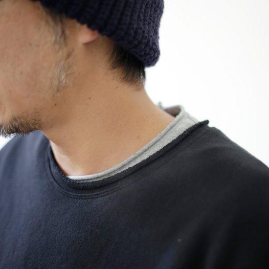 remilla レミーラ｜スモックベスト (ネイビー)(前後で雰囲気が