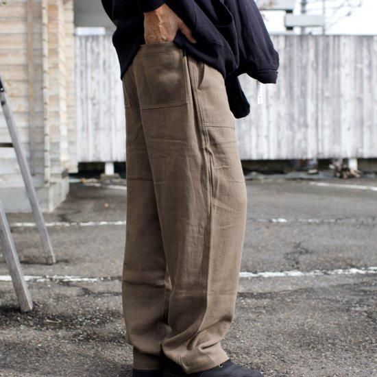 A HOPE HEMP アホープヘンプ｜Flannel Baker Easy Pants