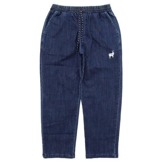 KM4K カモシカ】EASY DENIM HIKE PANTS (インディゴ)(超