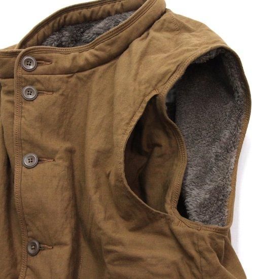 remilla レミーラ ハントボアベスト 装いに変化を加えてくれる裏ボアベスト