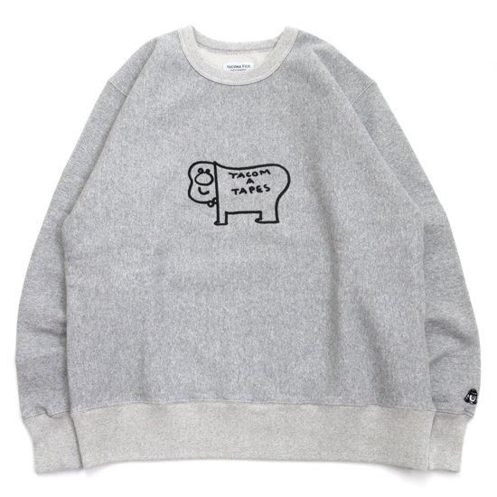 新品未使用tacomafuji スウェット　Mサイズ TACOMA FUJI RECORDS◇スウェット/M/コットン/GRY