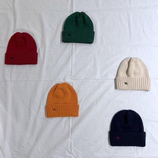 GREENCLOTHING グリーンクロージング】WOOL FLAP HAT (グリーン
