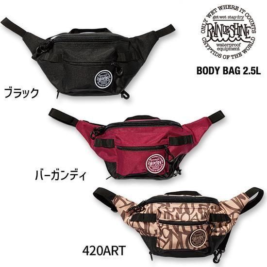 25-26ͽʡRAIN OR SHINE 쥤󥪥㥤BODY BAG 2.5L (ܥǥХå)(ʻȤˤ⥪)2025ǯ11ܡ12ͽ