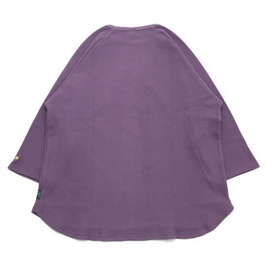 GOHEMP إסWAFFLE WIDE BASEBALL TEE (ޥ٥꡼)(åեϤμʬµT)2ܤβ