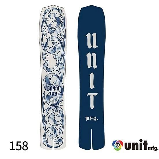 スノーボード UNIT mfg RABBIT 158cm スノーボード 22-23 unit mfg. Rabbit 158 UNIT mfg. RABBIT 22-23
