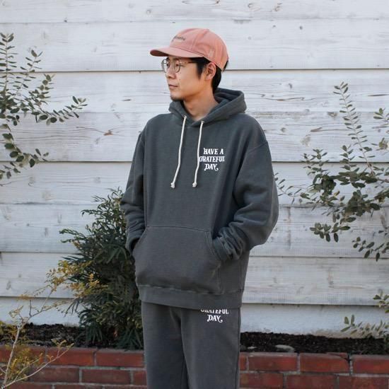 HAVE A GRATEFUL DAY ハブアグレイトフルデイ｜FLOWERS HOODIE
