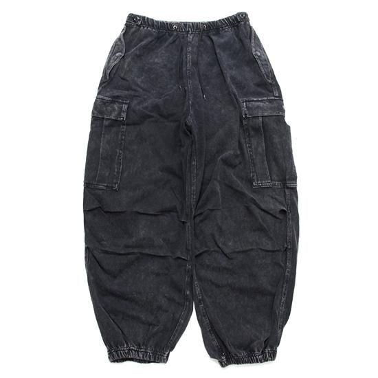 IMPRESTORE インプレストア｜Easy Trousers  (フェードブラック)(楽で穿き心地の良いカーゴパンツ)の商品画像1枚目