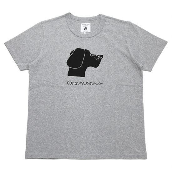TACOMA FUJI RECORDS タコマフジレコード｜DOG IS MY SALVATION(ヘザーグレイ)(プリントTシャツ)の商品画像1枚目