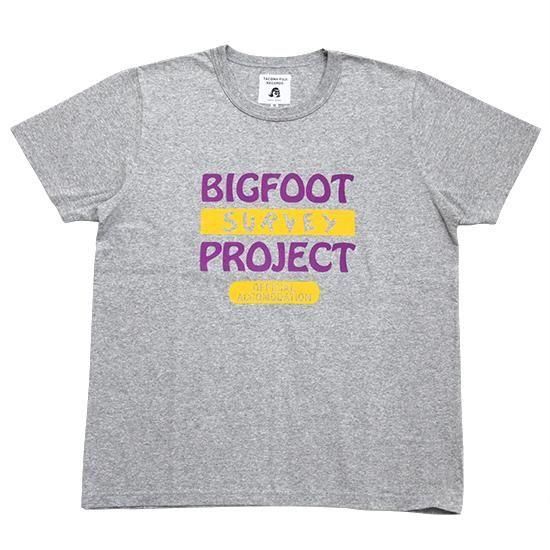 TACOMA FUJI RECORDS タコマフジレコード｜BIGFOOT SURVEY PROJECT OFFICIAL ACCOMODATION Tee (ヘザーグレイ)(プリントTシャツ)の商品画像1枚目