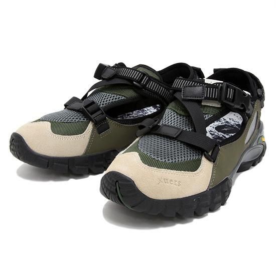 yuers ユアーズ｜PARKLIFE (オリーブ×ナチュラル)(スニーカー