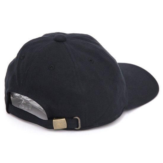 Phatee ファッティー｜DADDY CAP (ブラック ツイル)(被り心地が浅めのキャップ)の2枚目の画像