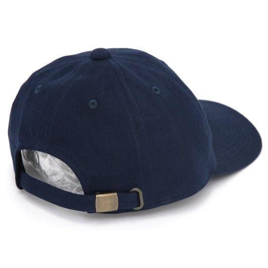 Phatee ファッティー｜DADDY CAP (ネイビー ツイル)(被り心地が浅めのキャップ)の2枚目の画像