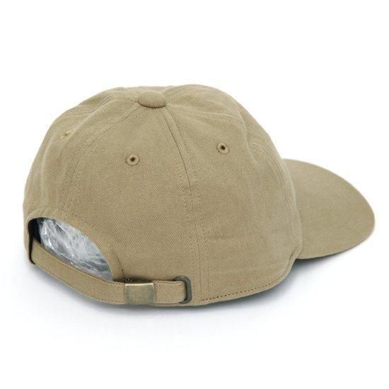 Phatee ファッティー｜DADDY CAP (ベージュ ツイル)(被り心地が浅めのキャップ)の2枚目の画像