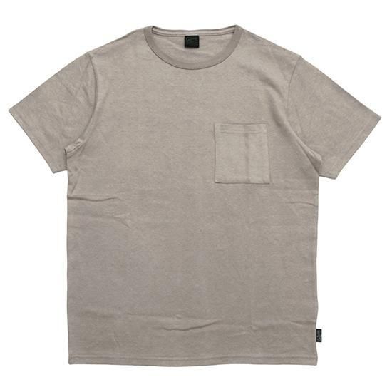 GOHEMP ゴーヘンプ｜10oz JERSEY BASIC FITS PK TEE (サンドダラー)(やや厚手のポケットTシャツ)