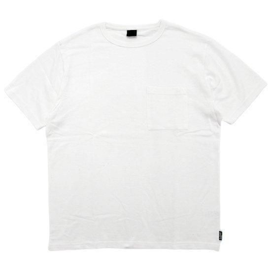 GOHEMP ゴーヘンプ｜10oz JERSEY BASIC FITS PK TEE (ナチュラル)(やや厚手のポケットTシャツ)