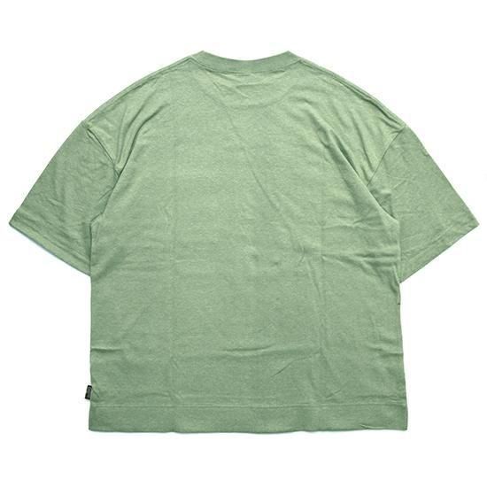 GOHEMP ゴーヘンプ｜10oz JERSEY WIDE SLIT TEE (シーグリーン)(ワイドシルエットTEE)の2枚目の画像