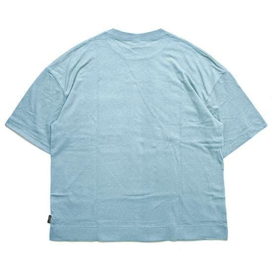 GOHEMP ゴーヘンプ｜10oz JERSEY WIDE SLIT TEE (マヤブルー)(ワイドシルエットTEE)の2枚目の画像